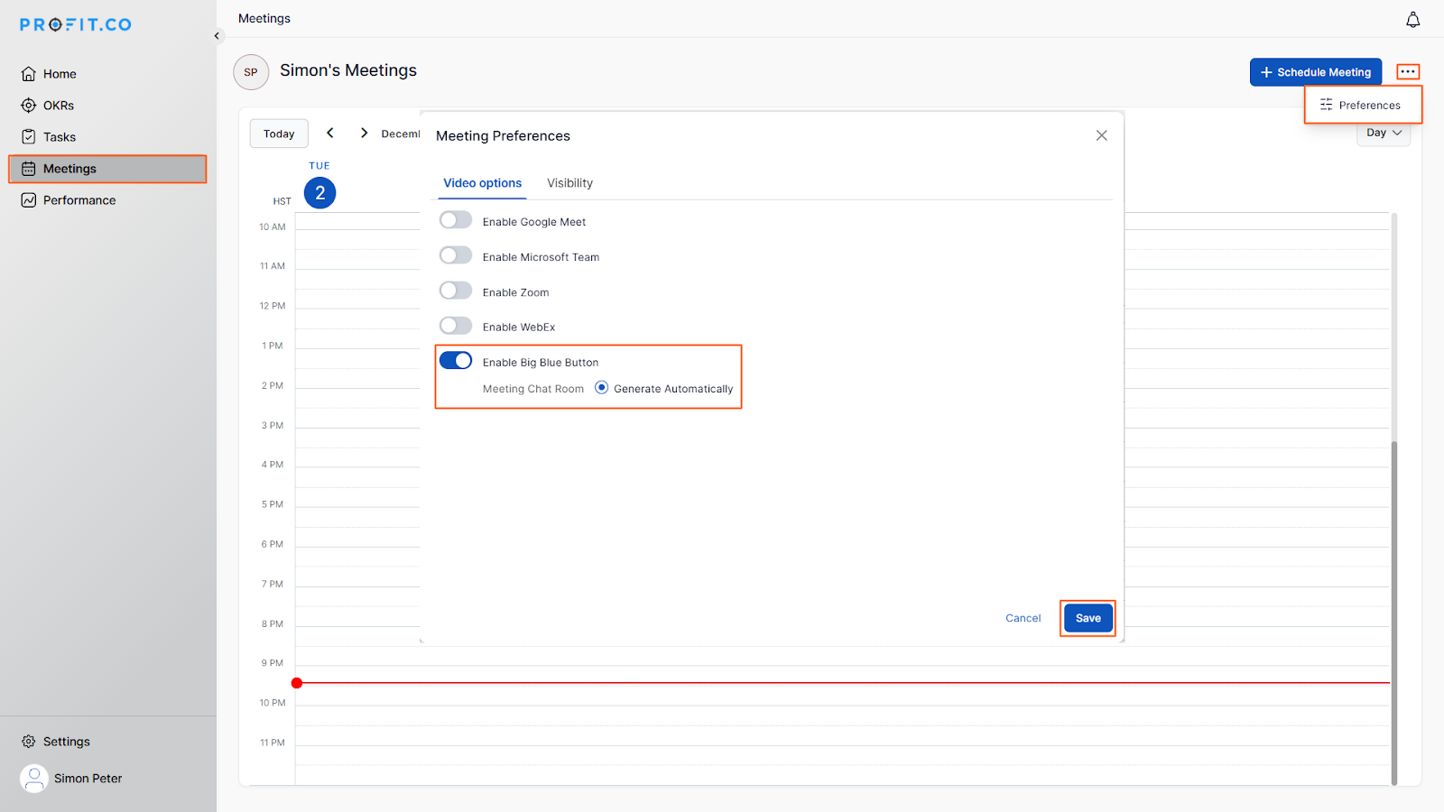 Step 2 screenshot 2