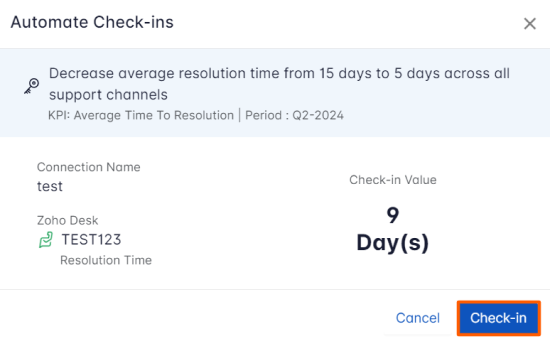 Automating Key Results with Zoho Desk screenshot 4
