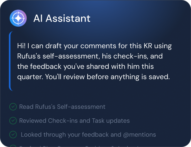 Manager Assessment Agent